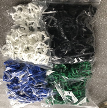 Pinza Para Bong 34mm Colores